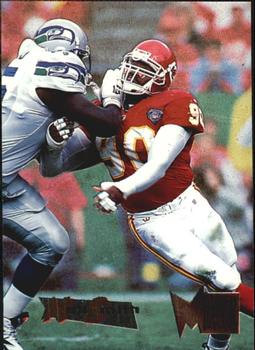 Neil Smith Kansas City Chiefs 1995 Fleer Metal NFL #95